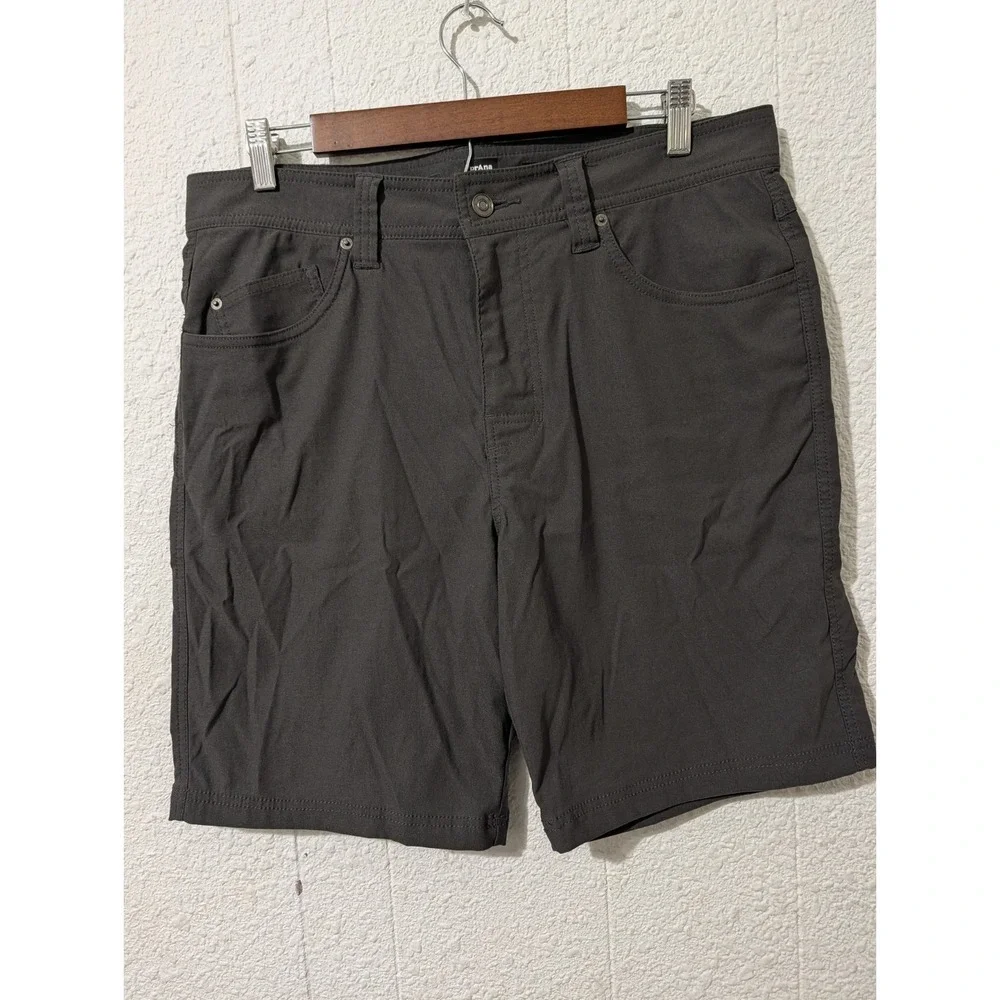 Prana Shorts, Mens, 33, Green, Standard Fit